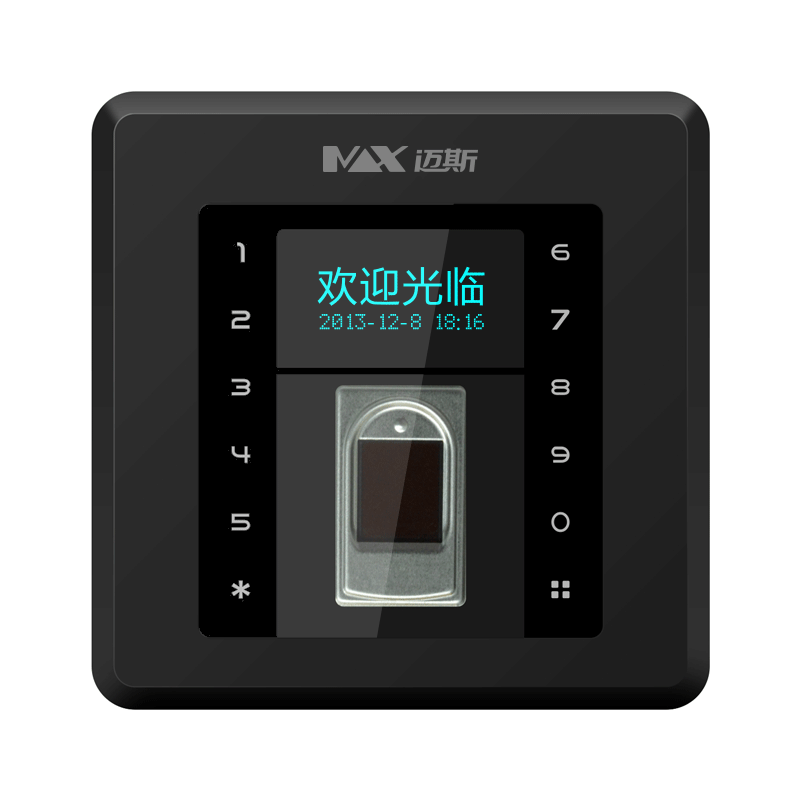 MAX-HF-W34RAB2MS3 塑料指紋密碼多模讀卡器